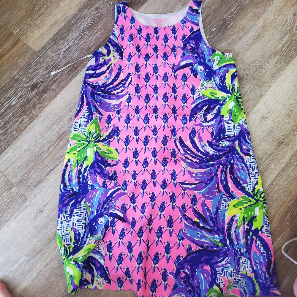 Lilly Pulitzer Jackie Silk Shift XS